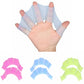 1Pair Unisex Frog Type Silicone Girdles Swimming Hand Fins Flippers Finger Webbed Gloves Paddle Water Sports Accessories